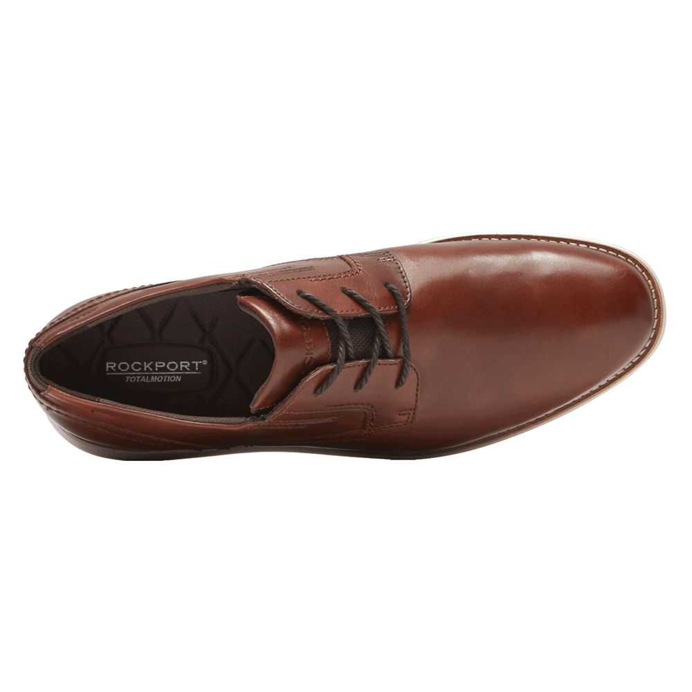 Rockport Finskor Herr Bruna - Total Motion Sport Plain Toe - ULOJG9456